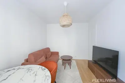 Télévision ou salle de divertissement dans l'établissement Charmant studio dans Paris 16