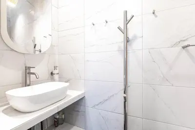 Salle de bains dans l'établissement GuestReady - Flat near the Luxembourg Gardens