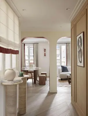 Coin salon dans l'établissement Champs Elysees Luxury Flat