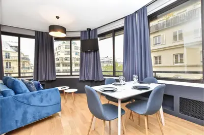 Coin salon dans l'établissement Chic apartment - 1BR 4P - near the Palais Garnier