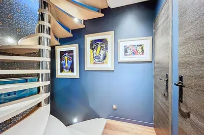 Plan de l'établissement Maison avec rooftop Vue Tour Eiffel