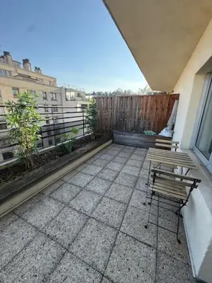 Balcon ou terrasse dans l'établissement Residence Issy