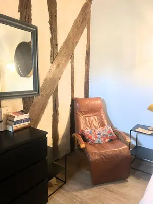 Coin salon dans l'établissement Sweet Home