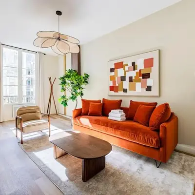 22#Opera#GrandBoulevards#3Bedrooms#Paris 02#AC