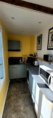 Cuisine ou kitchenette dans l'établissement Oasis Aboukir