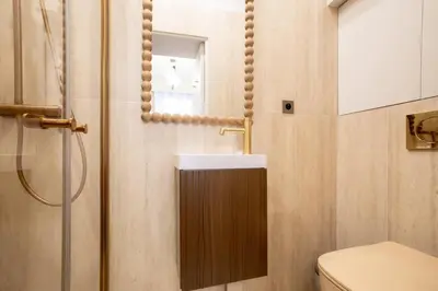 Salle de bains dans l'établissement Elegant Studio Rive Gauche Duroc Bon Marche