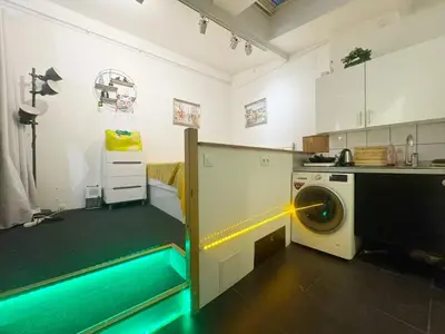 Cuisine ou kitchenette dans l'établissement Cozy House Notre-Dame