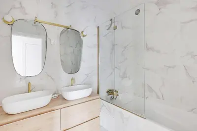 Salle de bains dans l'établissement PARIS 10 - Luxury flat L024