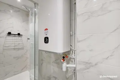Salle de bains dans l'établissement Intimate apartment - 2P - Le Marais