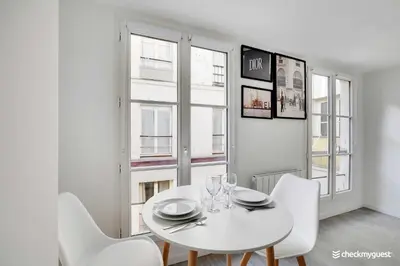 Plan de l'établissement Intimate apartment - 2P - Le Marais
