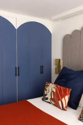 Un ou plusieurs lits dans un hébergement de l'établissement Bright Loft - 2BR 6P - close to Montmartre