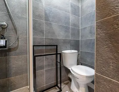 Salle de bains dans l'établissement Stylish one bedroom apartment in Paris 17th