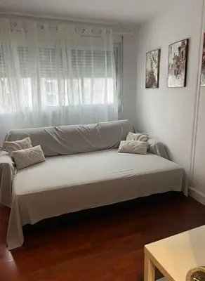 Un ou plusieurs lits dans un hébergement de l'établissement Bel appartement asniere sur seine