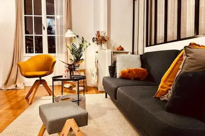 Plan de l'établissement Modern apartment in Courbevoie near the park