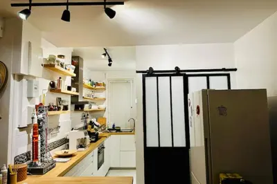 Plan de l'établissement Modern apartment in Courbevoie near the park