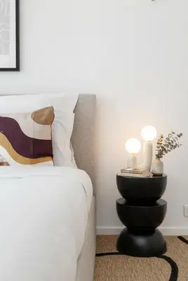 Un ou plusieurs lits dans un hébergement de l'établissement PoeticStay - Champs Elysees