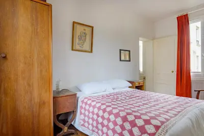 Un ou plusieurs lits dans un hébergement de l'établissement Paris Marais Keller residence