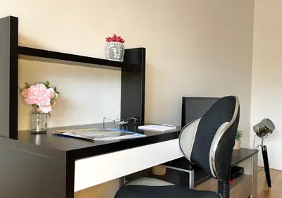 Plan de l'établissement Appartement 60m2 - 6 pers max - dernier étage - Parking gratuit - Paris Montrouge - Métro 4min - spacieux, calme et ensoleillé - Free Wifi