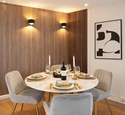 Plan de l'établissement Montparnasse - Premium apartment with lift and balcony for 6