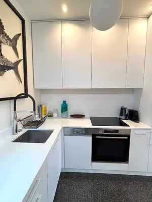 Cuisine ou kitchenette dans l'établissement le Penthouse Murat L