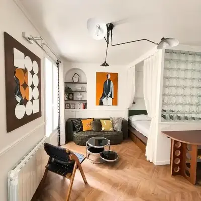 Eiffel Tower 6-Min Walk Charming Studio 3 sleeper