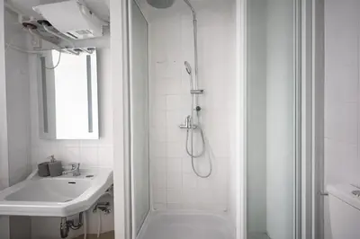 Salle de bains dans l'établissement Spacieux appartement de 2 pièces à Montmartre