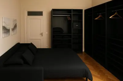 Coin salon dans l'établissement Elegant apartment, Avenue des Champs-Élysées
