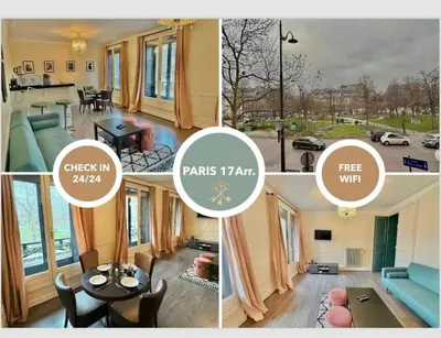 Plan de l'établissement Superbe appartement Paris 17th - Place Pereire