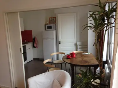 Cuisine ou kitchenette dans l'établissement Appartement Comme Une Petite Maison