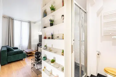 Coin salon dans l'établissement GuestReady - Comfortable 2 rooms apt for 4 people