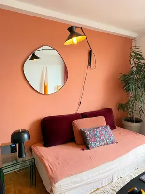 Un ou plusieurs lits dans un hébergement de l'établissement Appartement familial - 5 pers - Portes de Paris