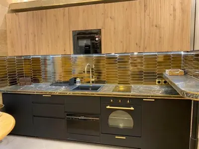 Cuisine ou kitchenette dans l'établissement Elegant appartement dans ancien hotel particulier