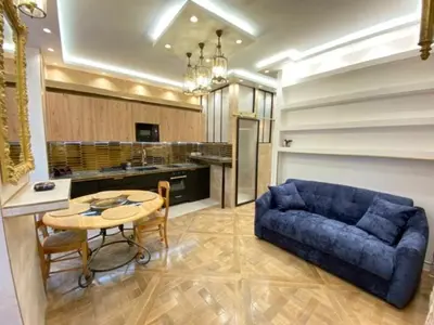 Cuisine ou kitchenette dans l'établissement Elegant appartement dans ancien hotel particulier
