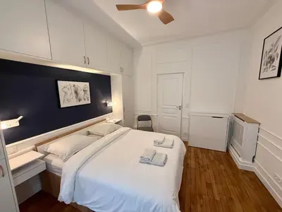 Un ou plusieurs lits dans un hébergement de l'établissement Le Colette, 6P Paris Gestion Immo Daumesnil