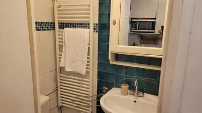 Salle de bains dans l'établissement StudioDuval