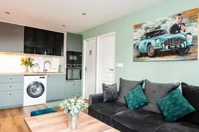 Cuisine ou kitchenette dans l'établissement Paris Homestay of Dreams
