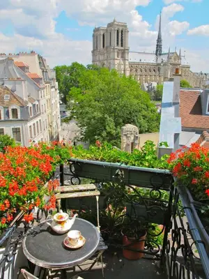 Balcon ou terrasse dans l'établissement A Penthouse Balcony Esmeralda