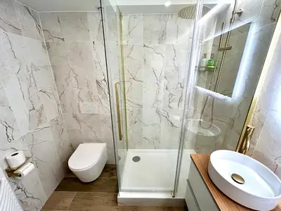 Salle de bains dans l'établissement Apartment 4* - 60 sqm - Parc des Expositions - 6p