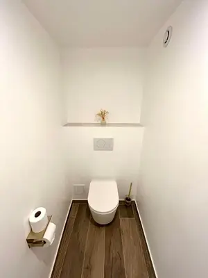 Salle de bains dans l'établissement Apartment 4* - 60 sqm - Parc des Expositions - 6p
