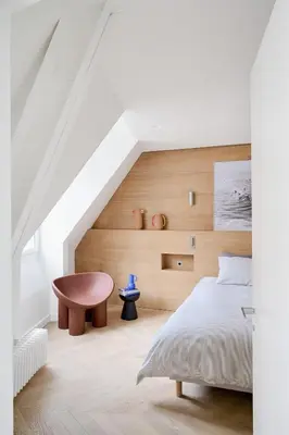 Un ou plusieurs lits dans un hébergement de l'établissement Luxury duplex - Louvre Museum - 6 guests