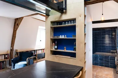 Plan de l'établissement Le Saint Claude - Studio dans le Marais