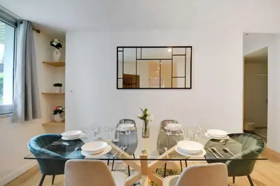 Plan de l'établissement Magnifique Appartement 3BR 8P Nation