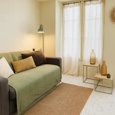 Coin salon dans l'établissement CasaHome - Cozy apartment in central Paris
