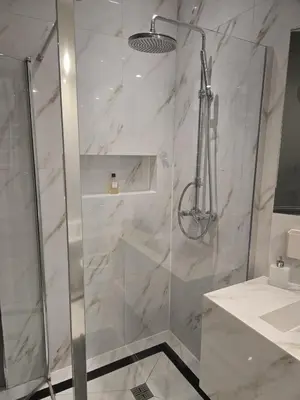 Salle de bains dans l'établissement Standing Apartment - Champs Élysée