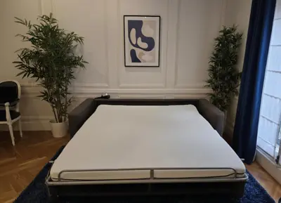Un ou plusieurs lits dans un hébergement de l'établissement Standing Apartment - Champs Élysée