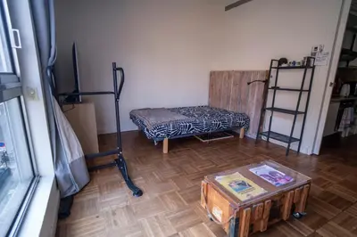 Un ou plusieurs lits dans un hébergement de l'établissement Modern accommodation near Parisian attractions
