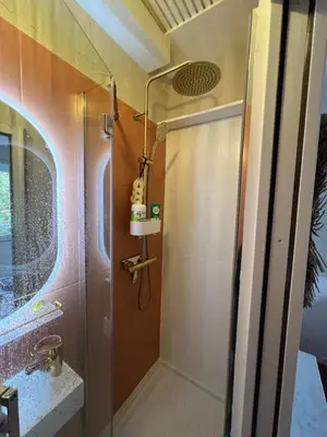 Salle de bains dans l'établissement le nid de Bonsergent