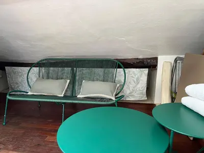 Un ou plusieurs lits dans un hébergement de l'établissement Pied à terre à Paris