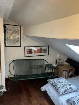 Un ou plusieurs lits dans un hébergement de l'établissement Pied à terre à Paris
