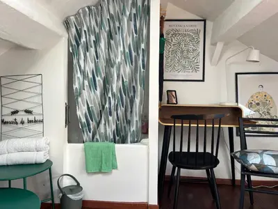 Un ou plusieurs lits dans un hébergement de l'établissement Pied à terre à Paris